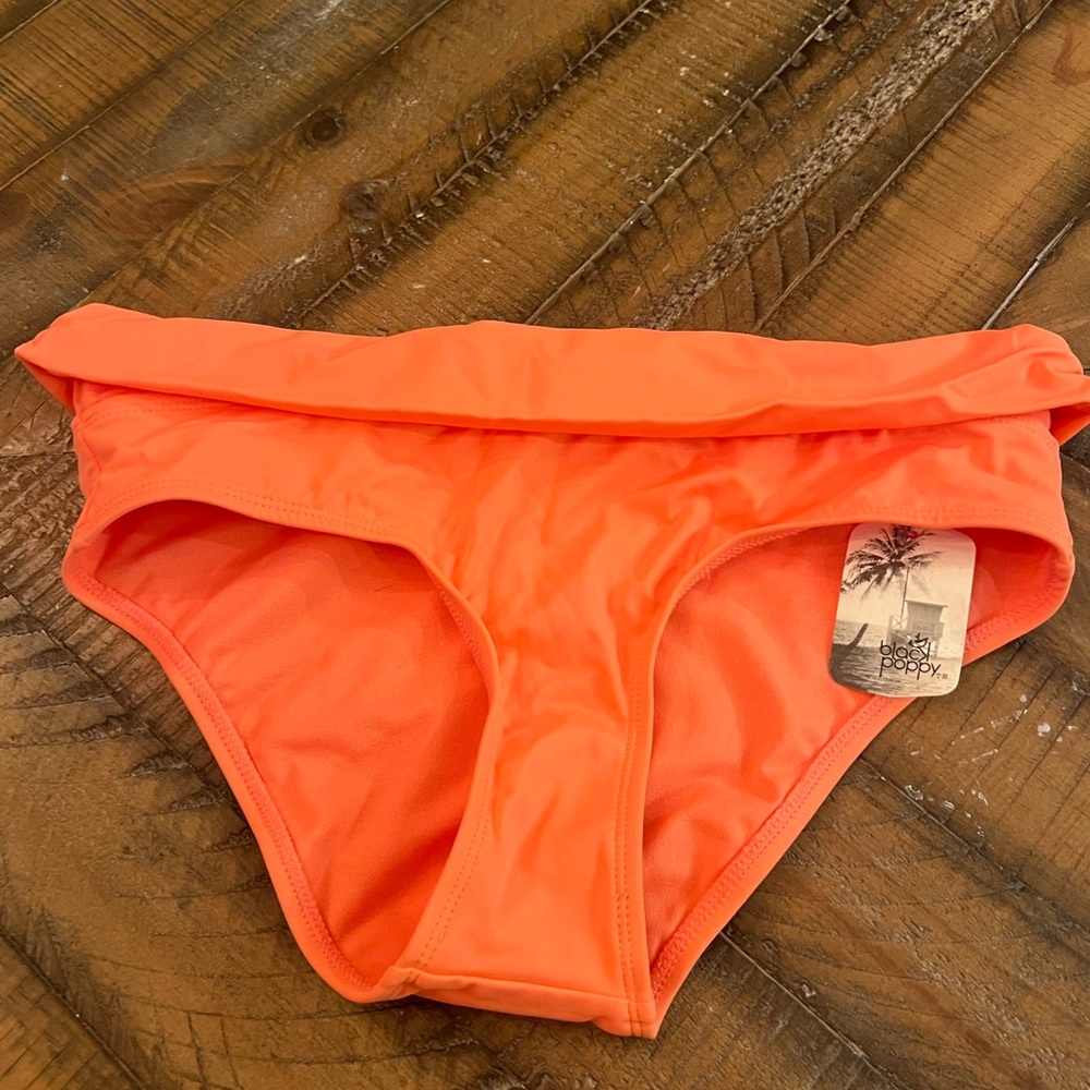 Orange Bikini Bottoms